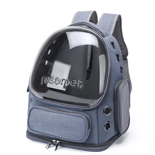 Breathable Transparent Cat Carrier Backpack – Airline Approved