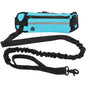 Hands Free Dog Leash -  Waist Running Lead with Storage Pouch