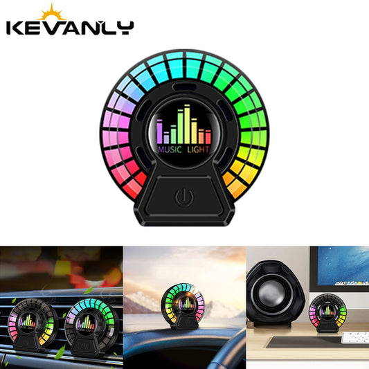 CarSync™ RGB Music Atmosphere Lamp – Bluetooth LED Sound & App Controlled Ambient Light