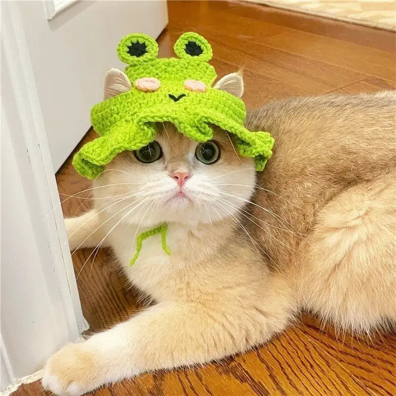Cute Cat Hat -  Funny Cosplay Pet Party Accessory