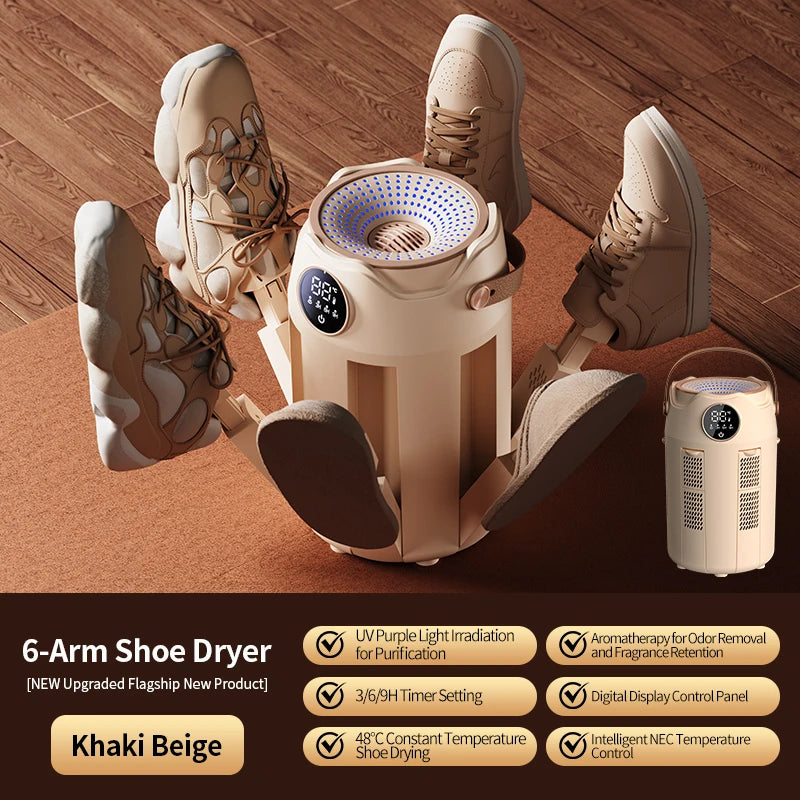 QuickDry™ Portable Shoe Dryer – Fast Drying & Deodorizing