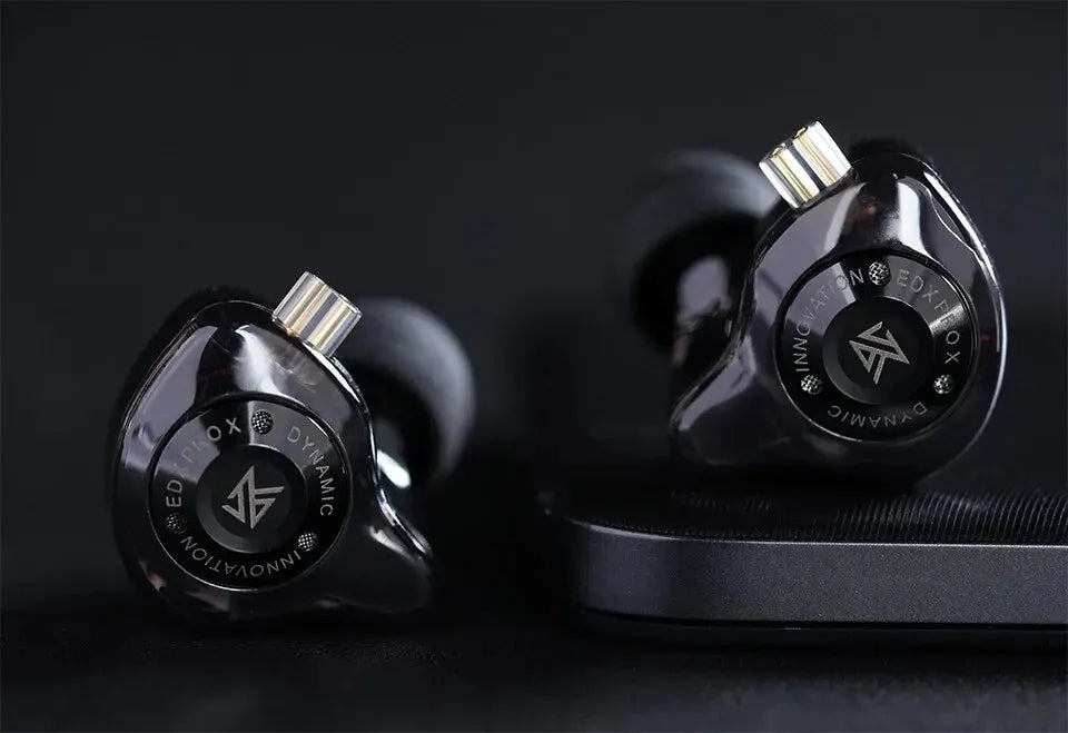 HiFi Wired Earphones – KZ EDX Pro X Stereo Bass Earbuds with Mic