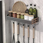 Wall Mounted Spice Rack Organizer - Multi-Tier Kitchen Storage for Seasonings
