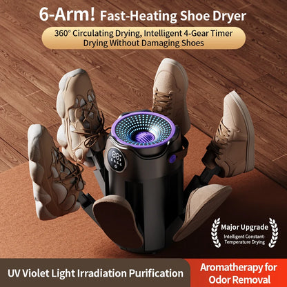 QuickDry™ Portable Shoe Dryer – Fast Drying & Deodorizing