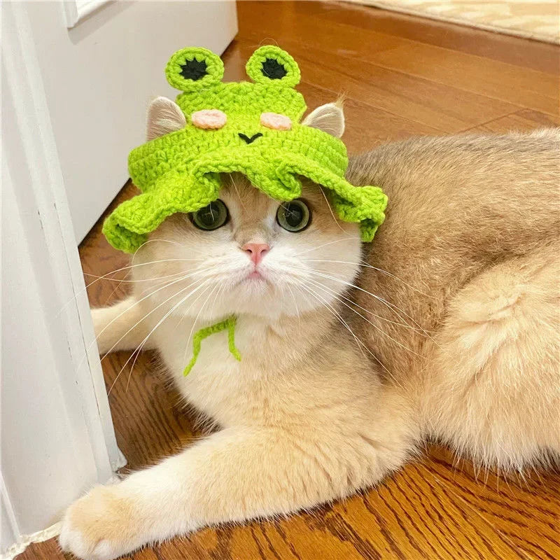 Cute Cat Hat -  Funny Cosplay Pet Party Accessory