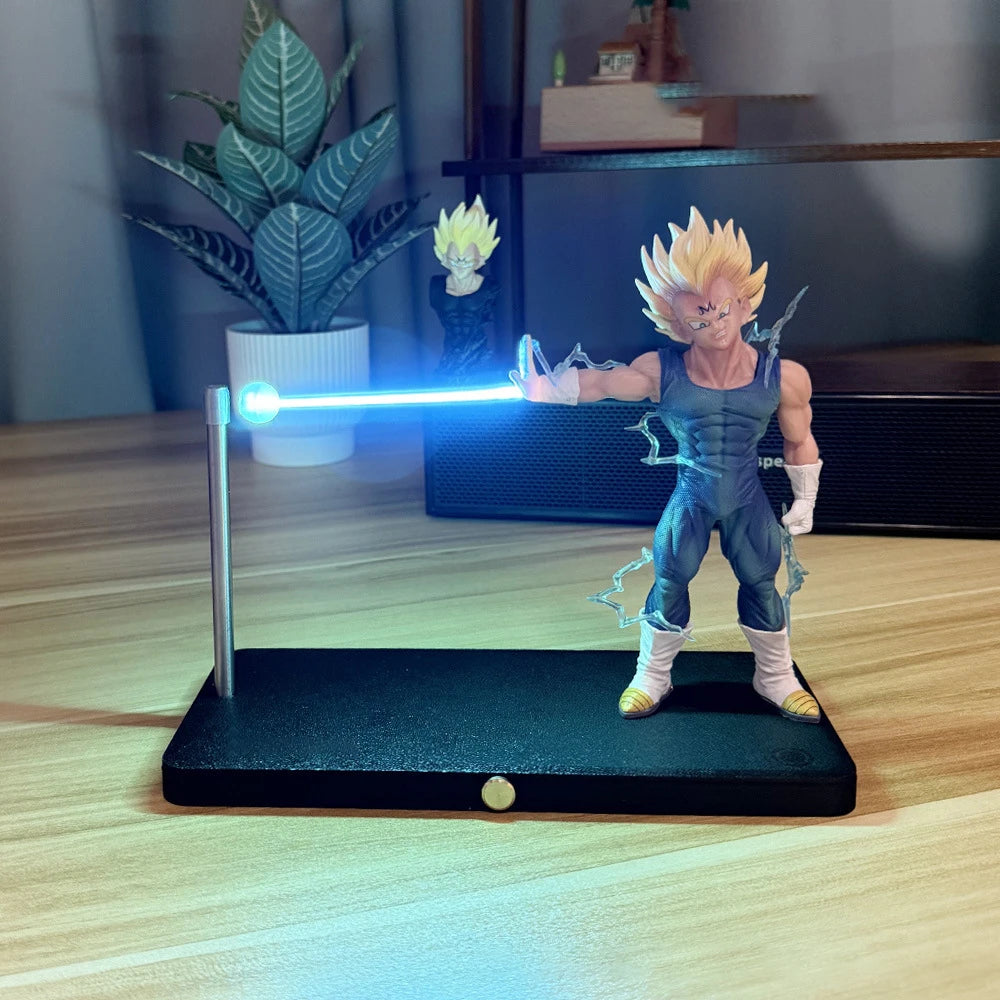 Dragon Ball™ Goku Kamehameha LED Night Light – Touch & Magnetic Desk Lamp